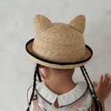 Mes Kids Des Fleurs :: Cat Ear Hat Brown