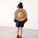 Mes Kids Des Fleurs :: Hat With Wide Brim Brwon