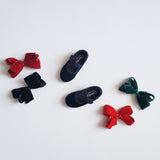 Cienta :: Velvet Mary Jane Black