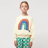 Bobo Choses :: Rainbow Sweatshirt Light Yellow