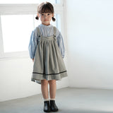 Mes Kids Des Fleurs :: Corduroy Slip Dress Mint