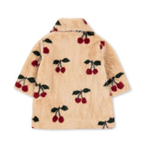 Konges Sloejd :: Fuzzie Coat Grs Ma Grande Cerise