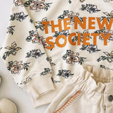 The New Society :: Rancho Sweater Hibiscus