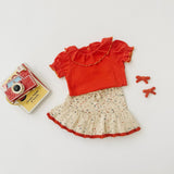Misha And Puff :: Goldie Bow Set Poppy