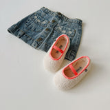 Victoria :: Gimnasia Shearling Mary Jane Beige