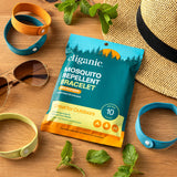 Cliganic :: Mosquito Repellent Microfiber Bracelets