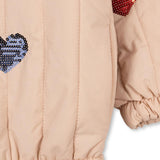 Konges Sloejd :: Juno Sequin Bomber Jacket Cameo Rose