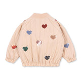 Konges Sloejd :: Juno Sequin Bomber Jacket Cameo Rose