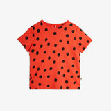 Mini Rodini :: Dots Aop SS Tee Red