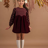 Bachaa :: Daisy Dress Burgundy