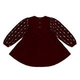Bachaa :: Daisy Dress Burgundy