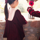 Bachaa :: Honey Blouse & Shorts Set Burgundy