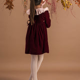 Bachaa :: Mi Amor Dress Burgundy