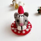 Felt So Good :: Handmade Felt Christmas Cat