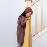 Iver and Isla:: Lace-Edge Cap Madder Root