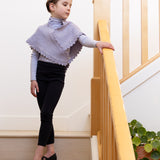 Iver and Isla:: Lace-Edge Shawl Heather