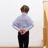 Iver and Isla:: Lace-Edge Shawl Heather