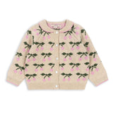 Konges Sloejd :: Belou Knit Collar Cardigan Cherry