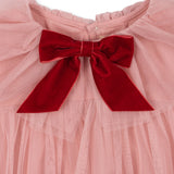 Konges Sloejd :: Bow Dress Mellow Rose