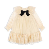 Konges Sloejd :: Bow Dress Parchment