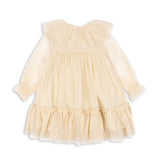 Konges Sloejd :: Bow Dress Parchment