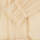 Konges Sloejd :: Bow Dress Parchment