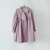 Mes Kids Des Fleurs :: Bow Tie Dress Lavender