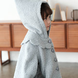 Mes Kids Des Fleurs :: Hooded Cloak Blue