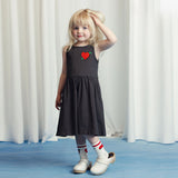 Mini Rodini :: Arrowed heart emb tank dress