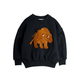 Mini Rodini :: Mammoth Chenille Sweatshirt Black