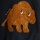 Mini Rodini :: Mammoth Chenille Sweatshirt Black