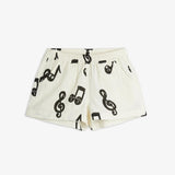 Mini Rodini :: Note aop muslin shorts
