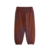 Mini Rodini :: Vertical Stripe Aop Sweatpants Brown