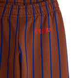 Mini Rodini :: Vertical Stripe Aop Sweatpants Brown