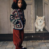 Misha And Puff :: Crochet Big Square Jacket Ink