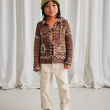 Misha And Puff :: Cross Stitch Bjorn Cardigan Affogato