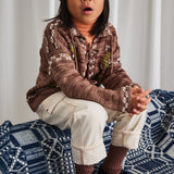 Misha And Puff :: Cross Stitch Bjorn Cardigan Affogato