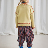 Misha And Puff :: Cross Stitch Bjorn Cardigan Raffia