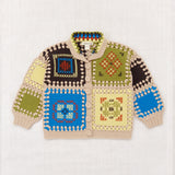 Misha And Puff :: Cross Stitch Crochet Cardigan Patina
