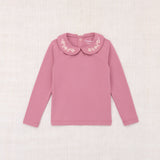 Misha And Puff :: Embroidered Peter Pan Top Antique Rose