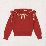Misha And Puff :: Long Sleeve Cotswolds Ondine Top Garnet