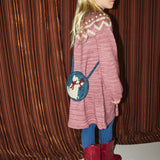 Misha And Puff :: Meadow Yarn Cat Circle Bag Blue Smoke