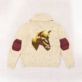 Misha And Puff :: Yearling Shawl Collar Cardigan Snowglobe Confetti