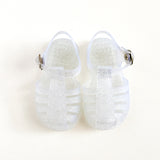 Shooshoos :: Its A Sign Jelly Sandal Silver Glitter
