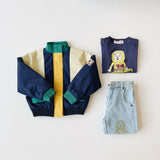 Bobo Choses :: Smiling Color Block Jacket