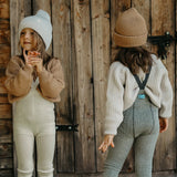 Silly Silas :: Wooly Footless (무발) Wool Tights Granite Grey