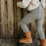 Silly Silas :: Wooly Footless (무발) Wool Tights Granite Grey