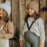 Silly Silas :: Wooly Footless (무발) Wool Tights Granite Grey