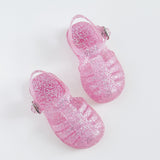 Shooshoos :: Tulsa Jelly Sandal Pink Glitter