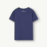 The Animals Observatory :: Rooster Kid T-Shirt Deep Blue